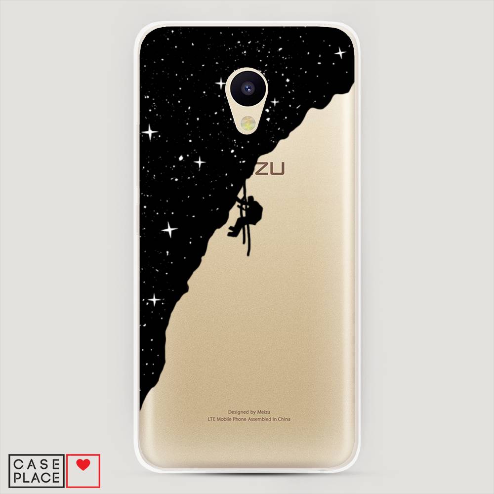 

Чехол Awog на Meizu M5 "Скалолаз в космосе", Черный;белый;бежевый, 70750-4