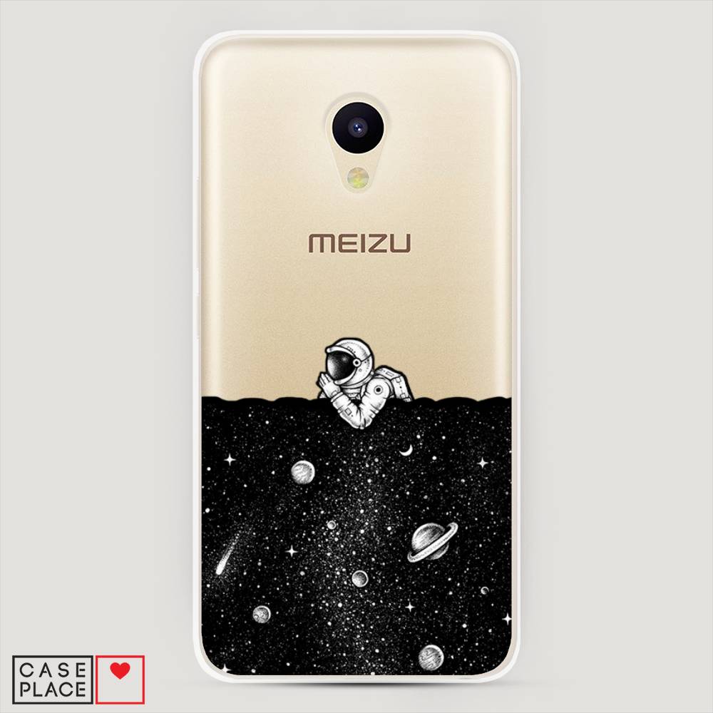 

Чехол Awog на Meizu M5 "Космический сон", Серый, 70750-4