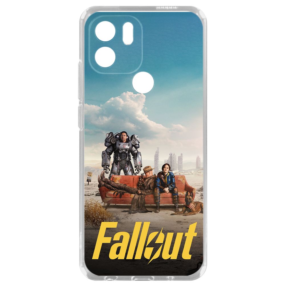

Чехол-накладка Krutoff Clear Case Фоллаут (Fallout) - Постер для Xiaomi Poco C51, Прозрачный