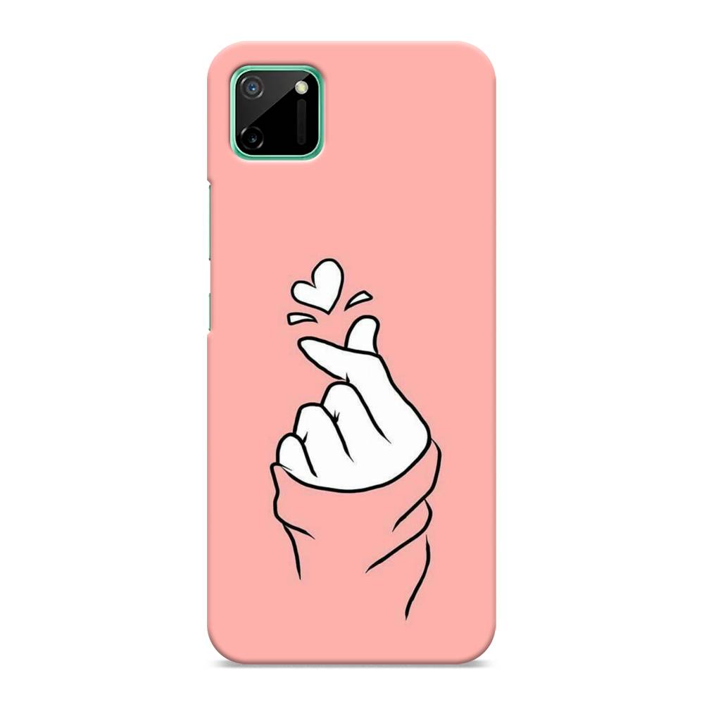 

Пластиковый чехол "Любовь-щелк" на Realme C11, 253820-5