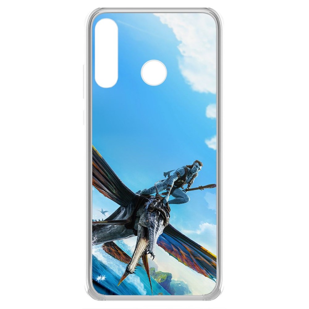 

Чехол-накладка кейс Аватар - Джейк на скимвинге для Honor 20E