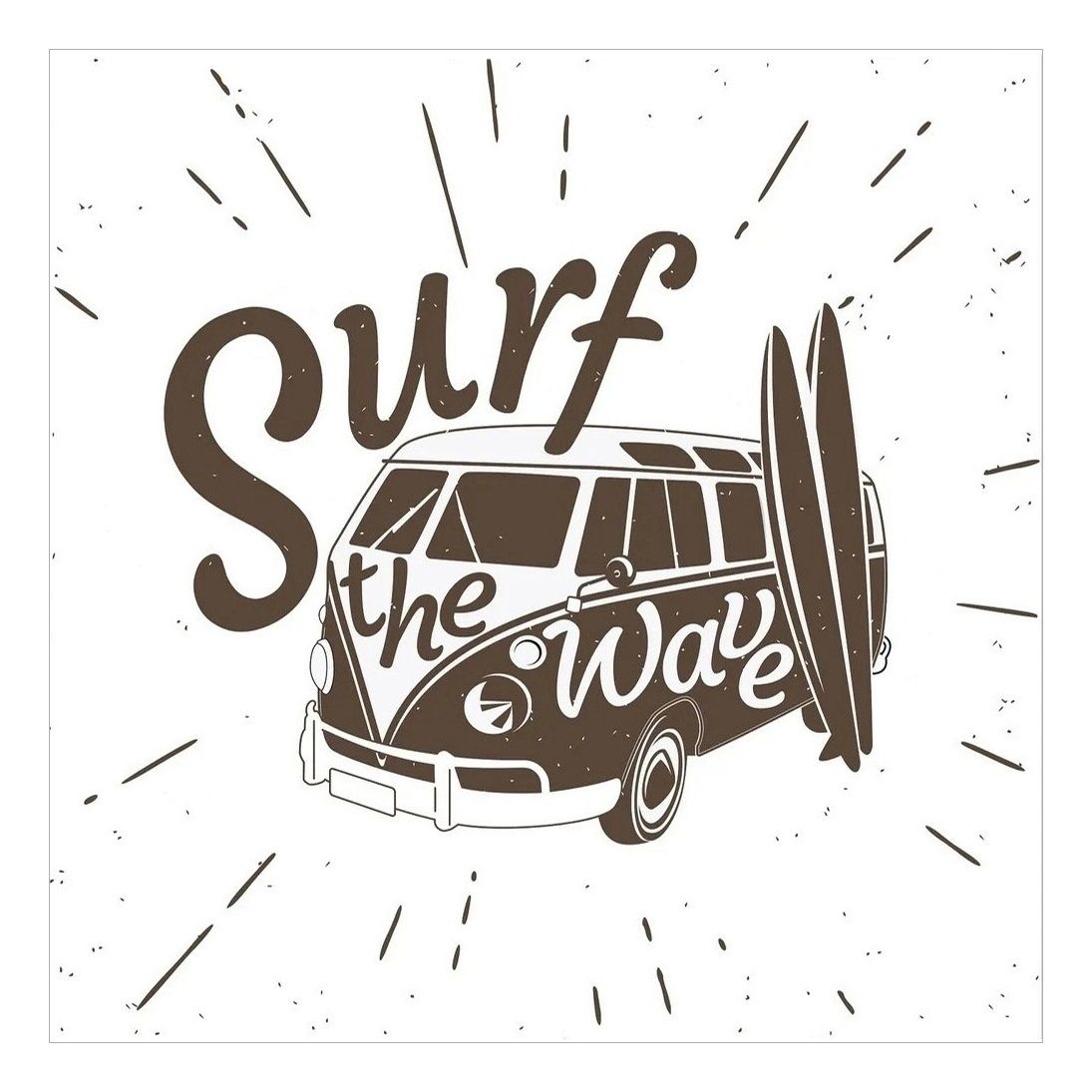 

Постер Лакарт Дизайн Surf 30 х 30 см