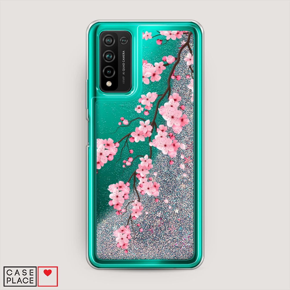

Чехол Awog на Honor 10X Lite "Розовая сакура", Разноцветный, 6104691-1