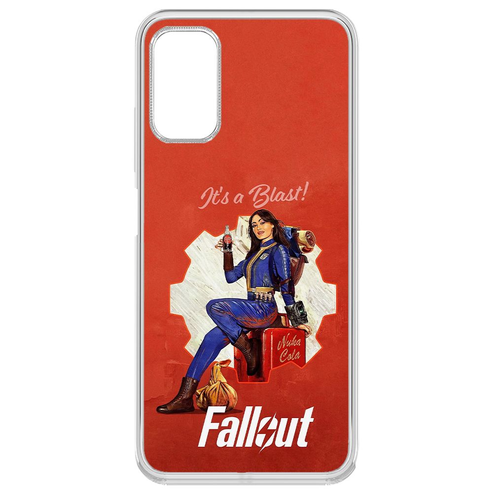 

Чехол-накладка Krutoff Clear Case Фоллаут (Fallout) - Это взрыв! для Xiaomi Poco M3 Pro, Прозрачный