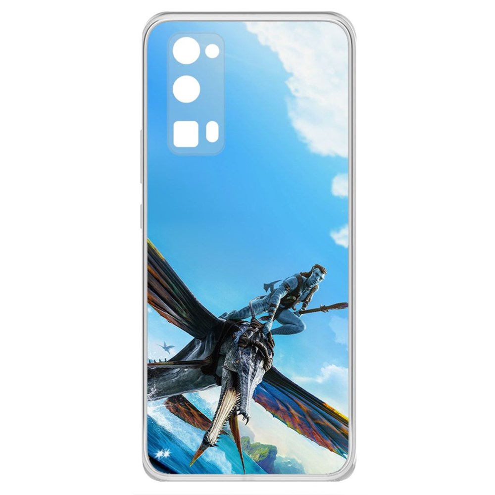 

Чехол-накладка кейс Аватар - Джейк на скимвинге для Honor 30 Pro +