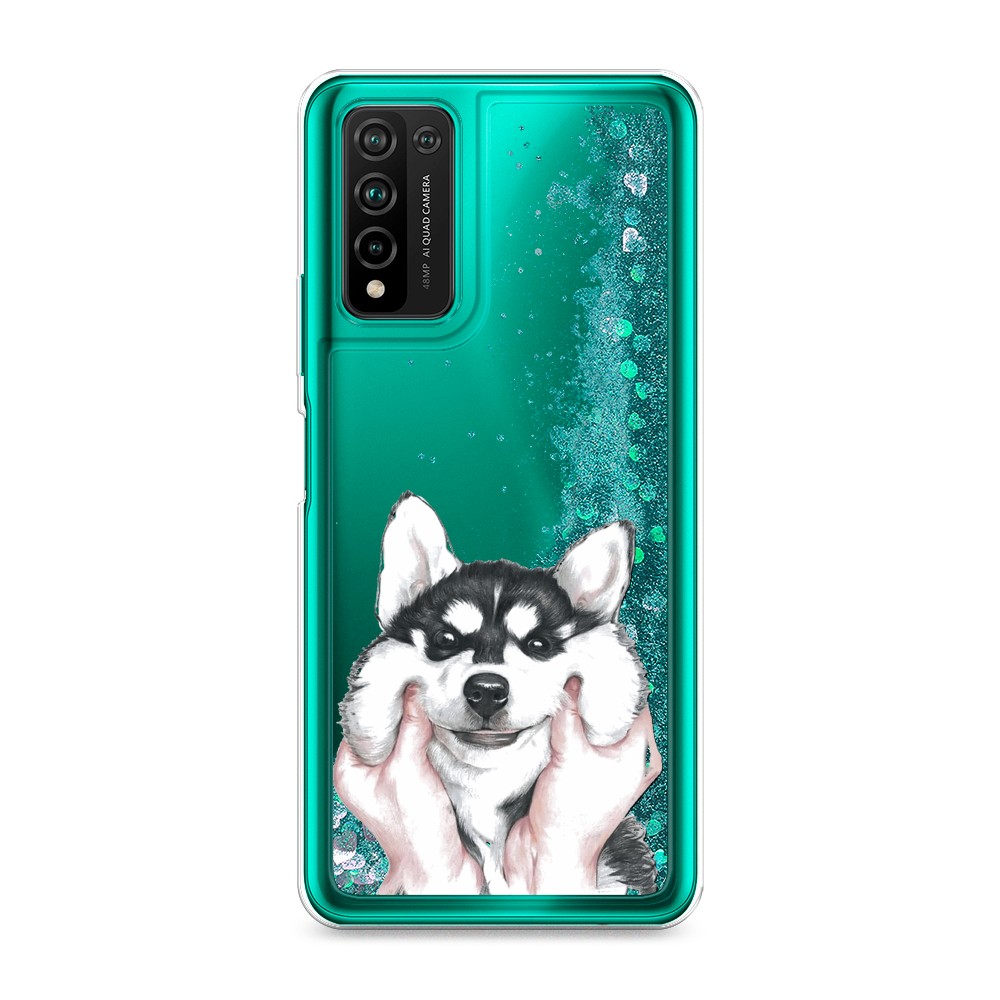 

Чехол Awog "Щечки хаски" на Honor 10X Lite, 6104695-1