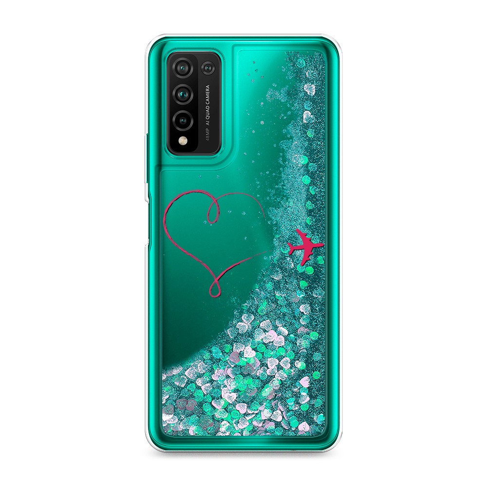 

Чехол Awog "Сердце и самолет" на Honor 10X Lite, 6104695-1