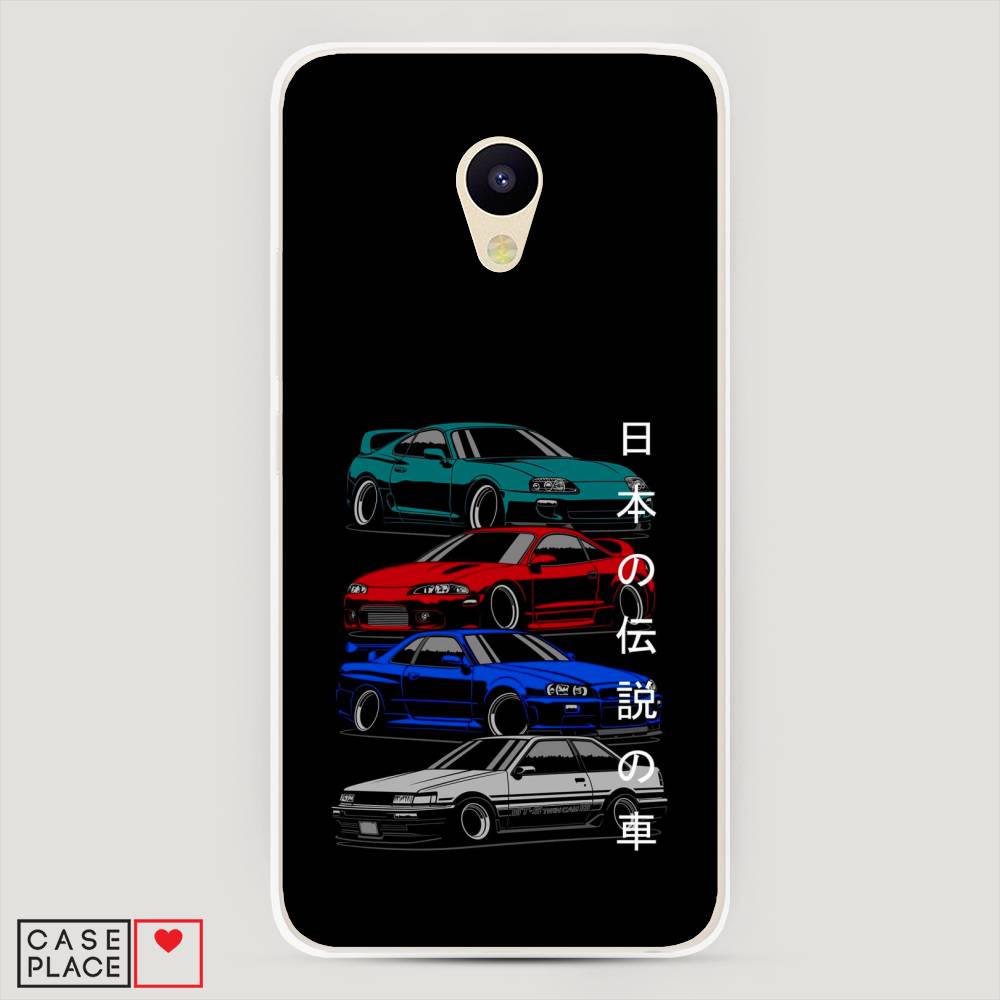

Чехол Awog на Meizu M5 "JDM Legend cars", Зеленый;красный;синий, 70750-5