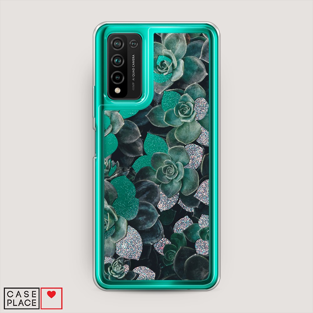 

Чехол Awog на Honor 10X Lite "Сукуленты цветные", Разноцветный, 6104691-1