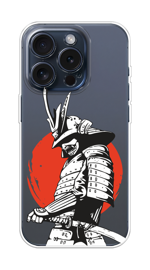 

Чехол Homey на Apple iPhone 15 Pro "Самурай с катаной", 15750-1