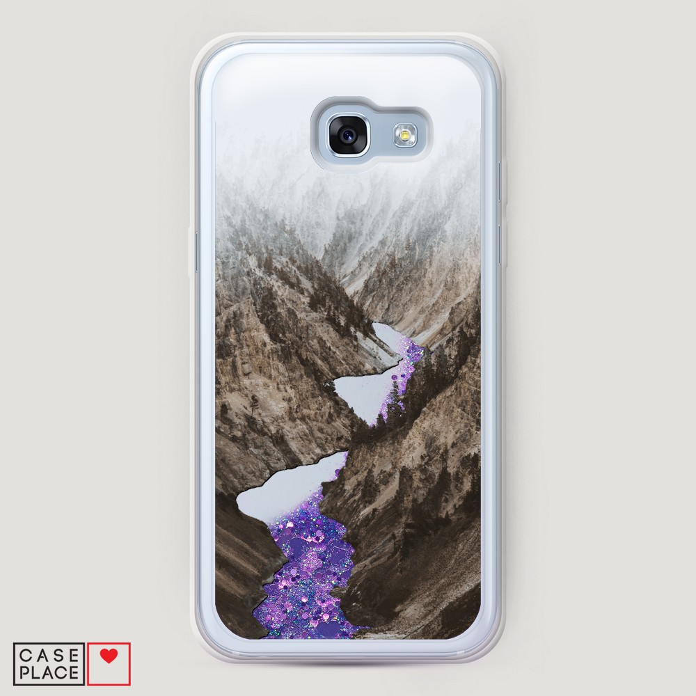 

Чехол Awog на Samsung Galaxy A5 2017 / Самсунг A5 2017 "Горная река", Разноцветный, 20692-1