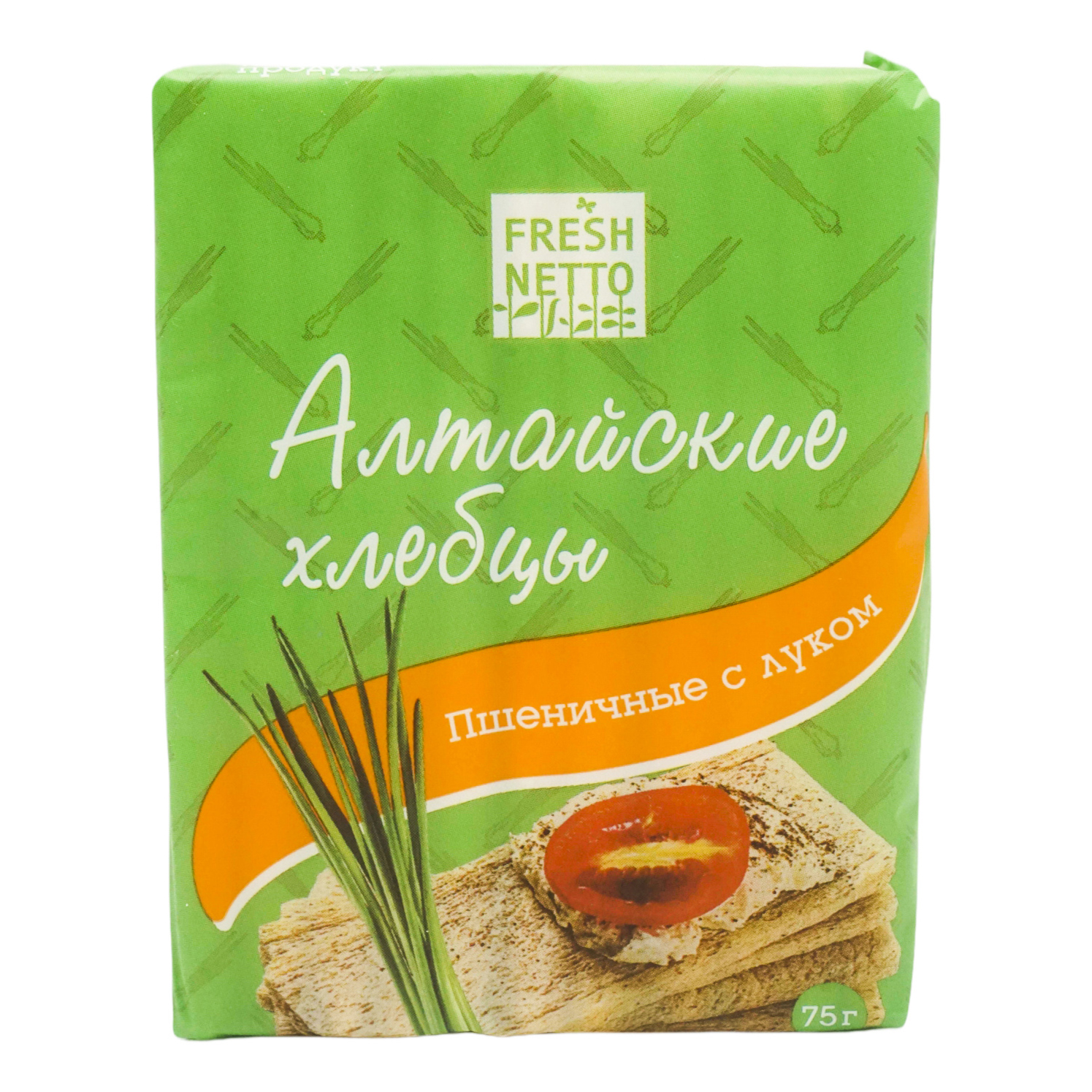 

Хлебцы пшеничные Fresh Netto с луком 75 г