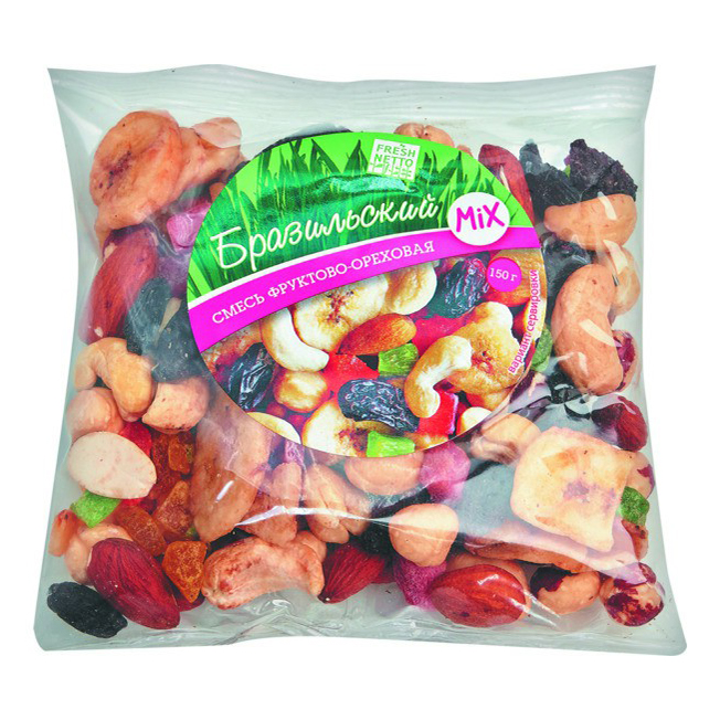 

Смесь фруктово-ореховая Freshnetto Бразильский микс 150 г