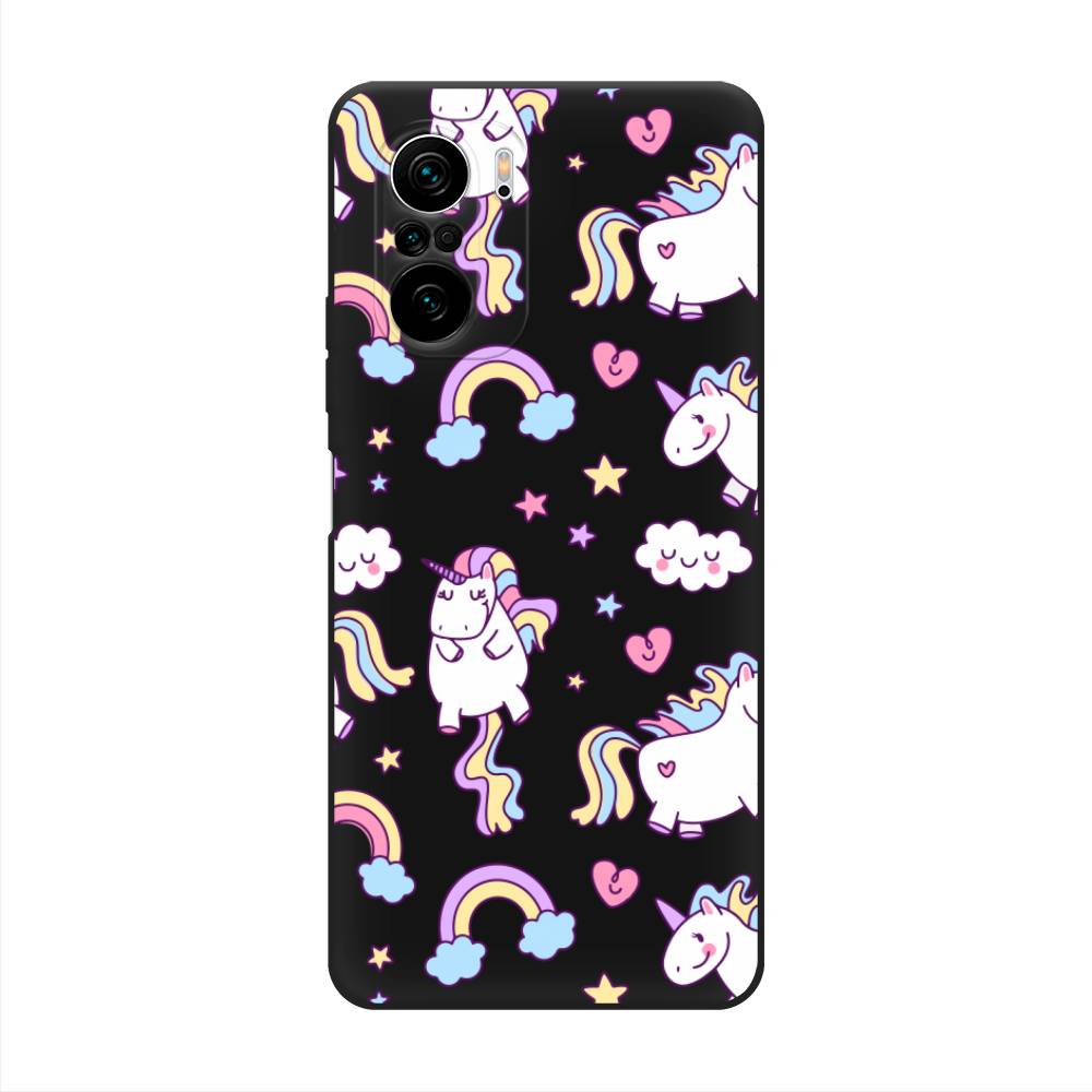 

Матовый силиконовый чехол "Sweet unicorns dreams" на Xiaomi Poco F3, Sweet unicorns dreams