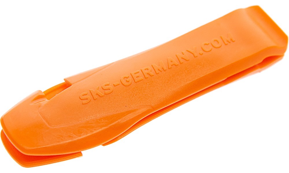 Ключ велосипедный бортовка пластик 2шт. оранжевый SKS