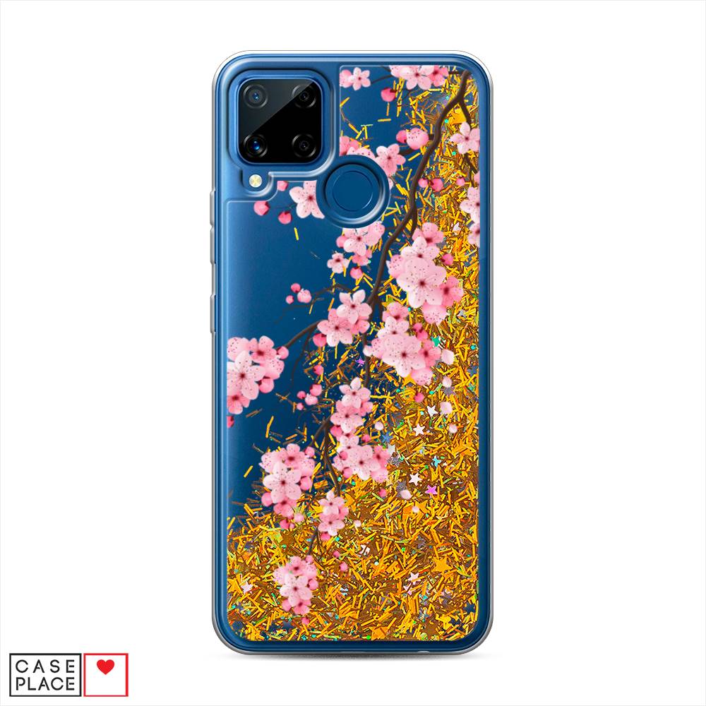 

Чехол Awog на Realme C15 "Розовая сакура", Разноцветный, 255090-1