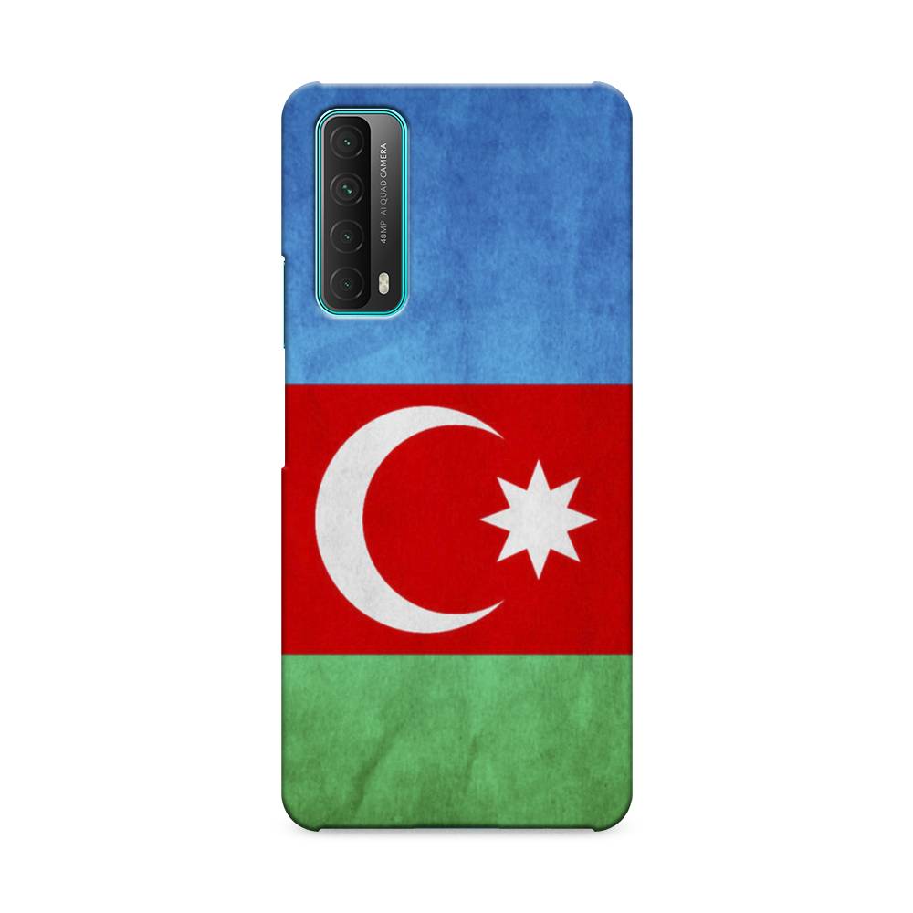 фото Чехол awog "флаг азербайджана" для huawei p smart 2021