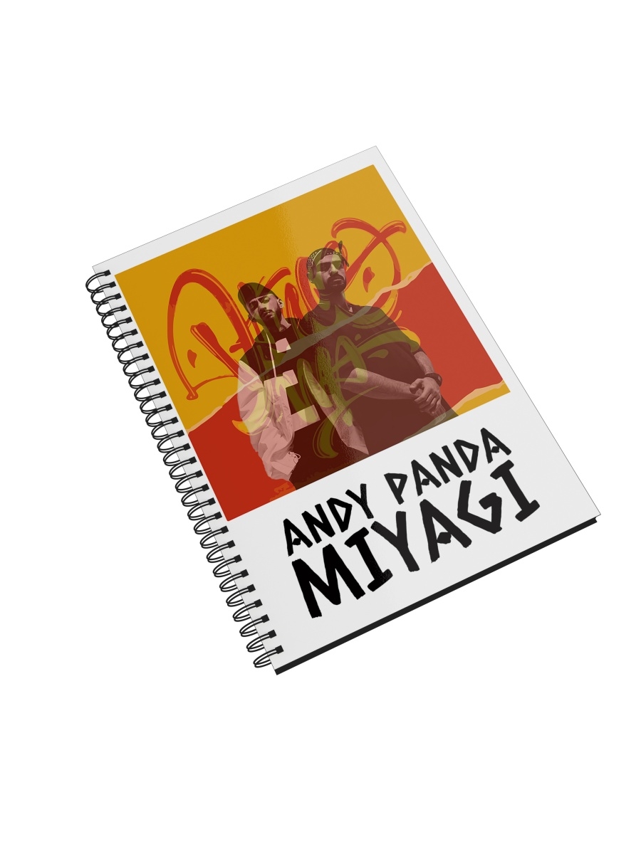 

Блокнот СувенирShop "Мияги/Эндшпиль/Miyagi" NP-MZMG4-A4/1 A4 48 листов, NP-MZMG4-A4/1