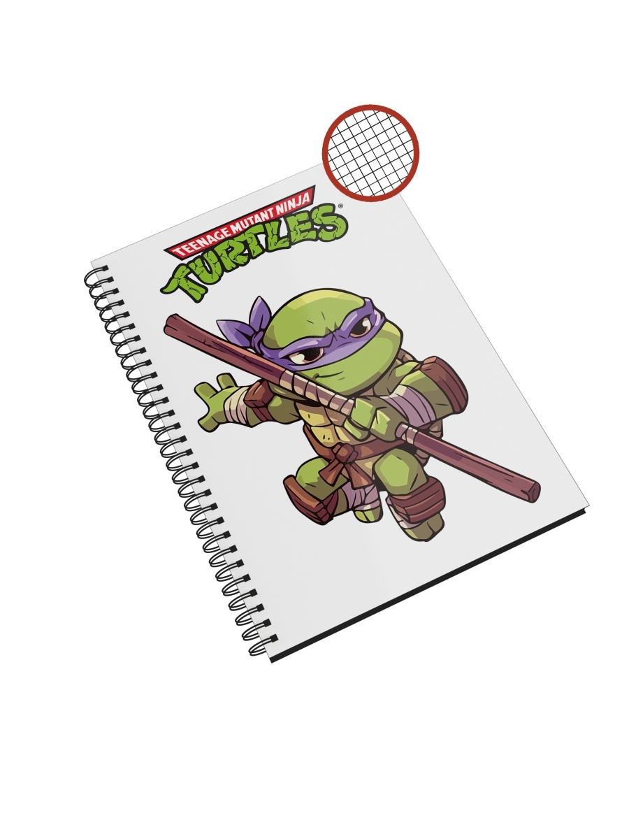 

Блокнот СувенирShop "Черепашки ниндзя/TMNT" NP-MUTN13-A5/2 A5 48 листов в клетку, NP-MUTN13-A5/2