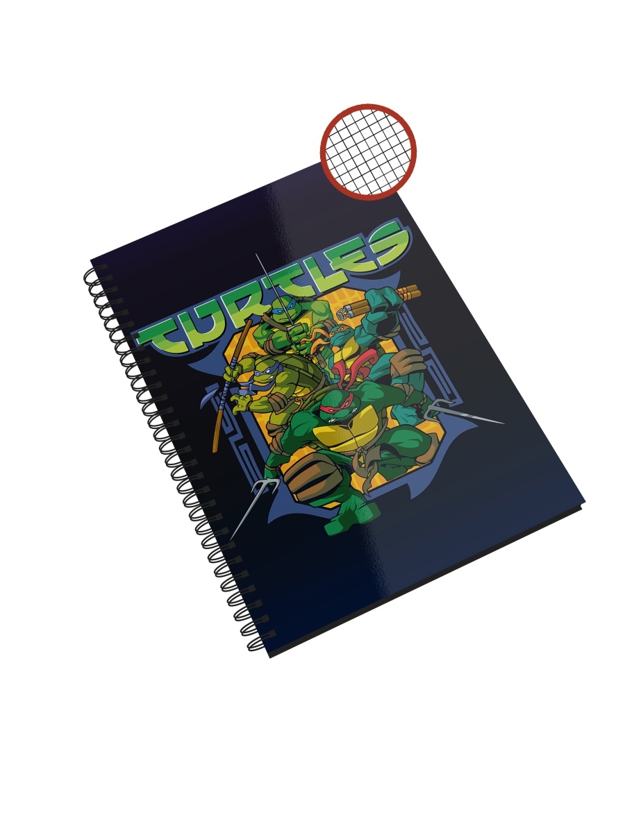 

Блокнот СувенирShop "Черепашки ниндзя/TMNT" NP-MUTN3-A5/2 A5 48 листов в клетку, NP-MUTN3-A5/2