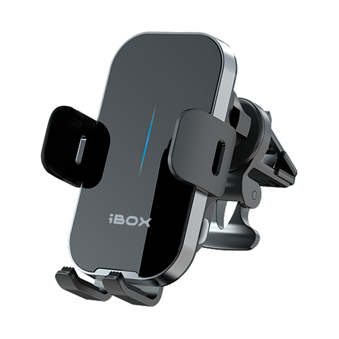 Автомобильный держатель для смартфона iBOX TRON i7 с быстрой беспроводной зарядкой