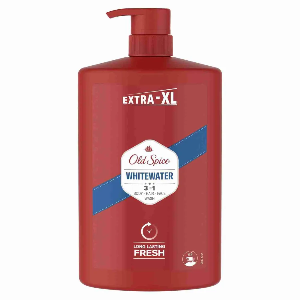

Гель-шампунь для душа Old Spice Whitewater, Лимон, 1000 мл, Whitewater