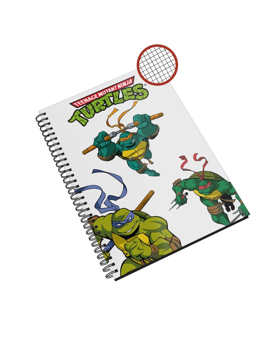 Блокнот СувенирShop Черепашки ниндзя/TMNT NP-MUTN8-A5/2 A5 48 листов в клетку