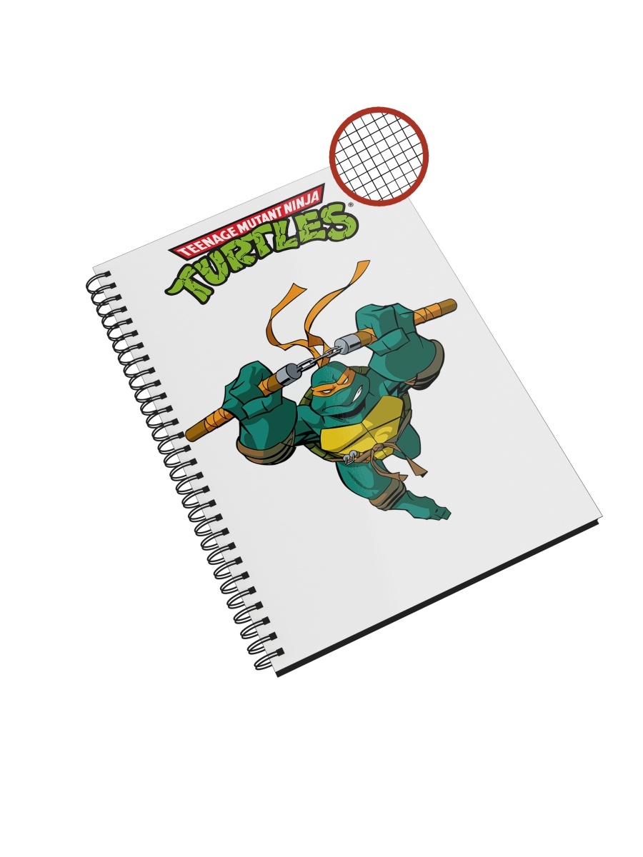 

Блокнот СувенирShop "Черепашки ниндзя/TMNT" NP-MUTN9-A5/2 A5 48 листов в клетку, NP-MUTN9-A5/2