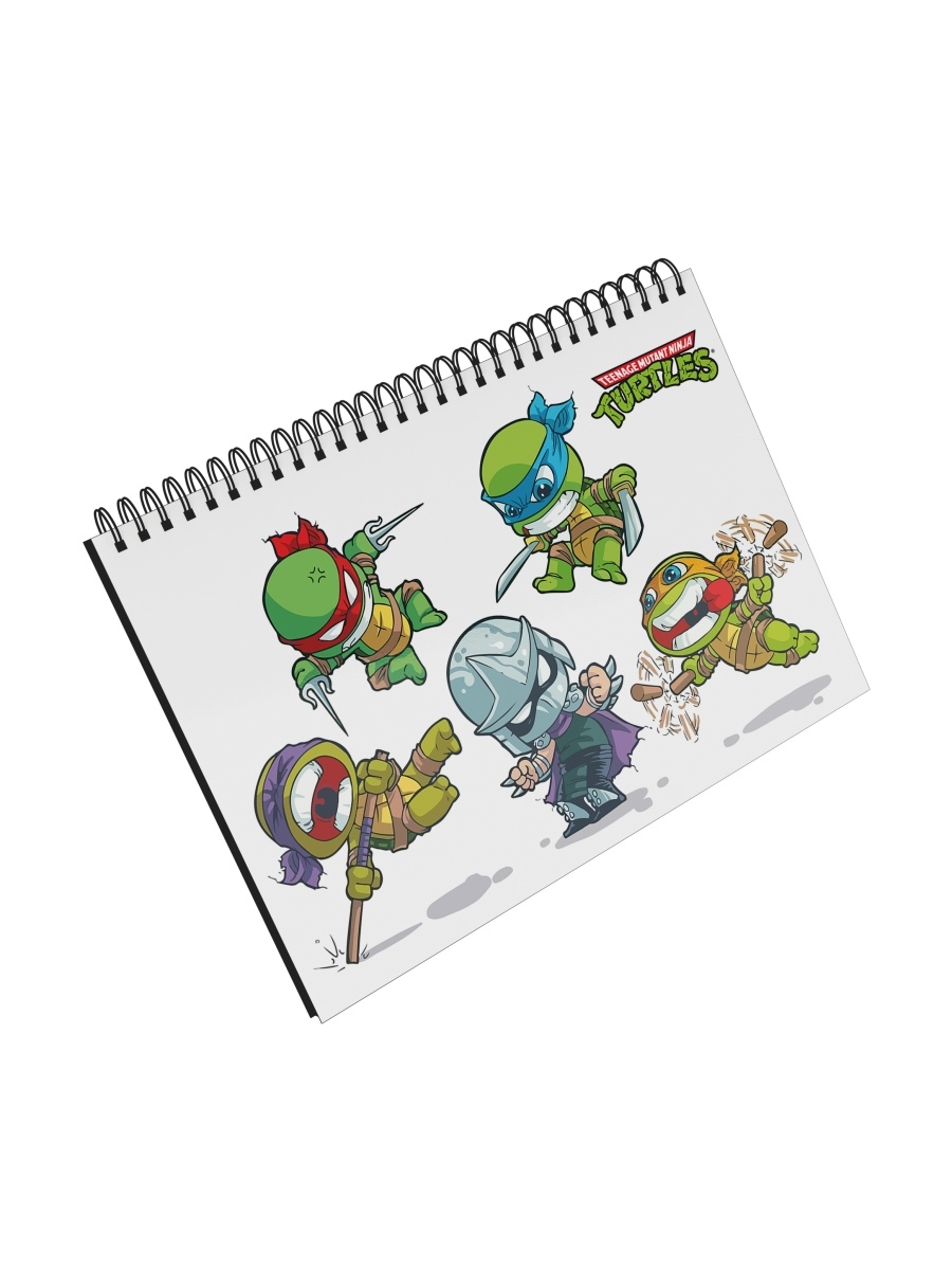 

Блокнот СувенирShop "Черепашки ниндзя/TMNT" NP-MUTN11-A5/1 A5 48 листов, NP-MUTN11-A5/1