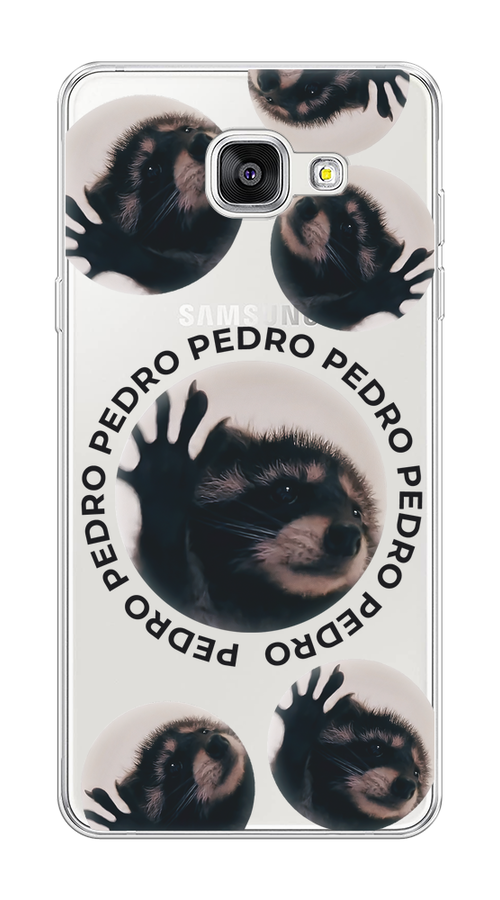 

Чехол на Samsung Galaxy A5 2016 "Pedro енот", Черный;бежевый;прозрачный, 20550-1