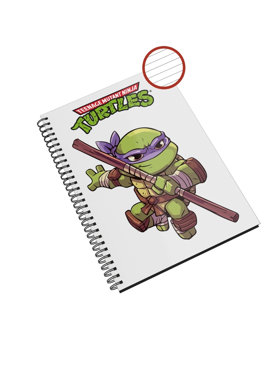 

Блокнот СувенирShop "Черепашки ниндзя/TMNT" NP-MUTN13-A5/3 A5 48 листов в линейку, NP-MUTN13-A5/3