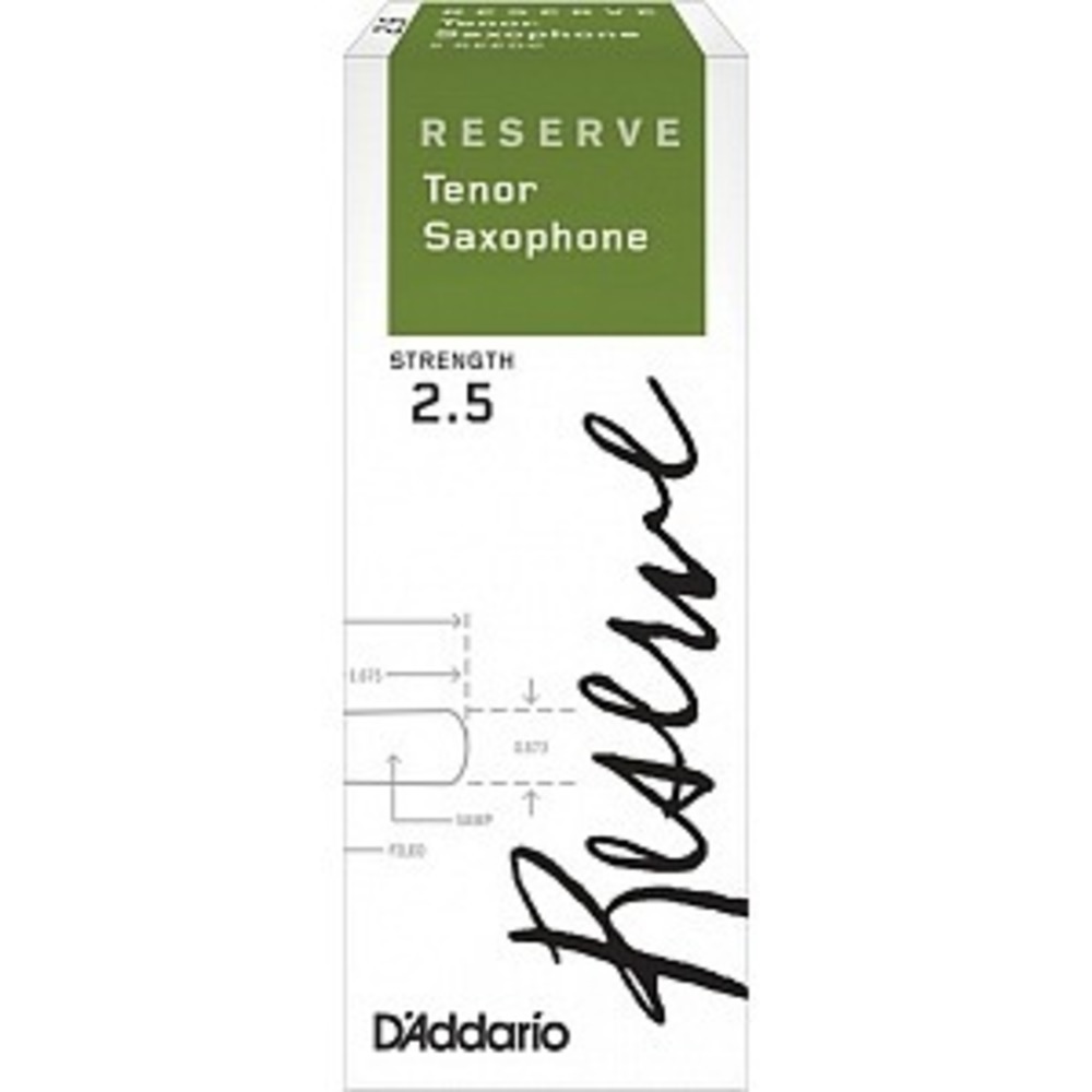 

Трости для тенор-саксофона D'Addario Reserve DKR0225, D'Addario Reserve DKR0225