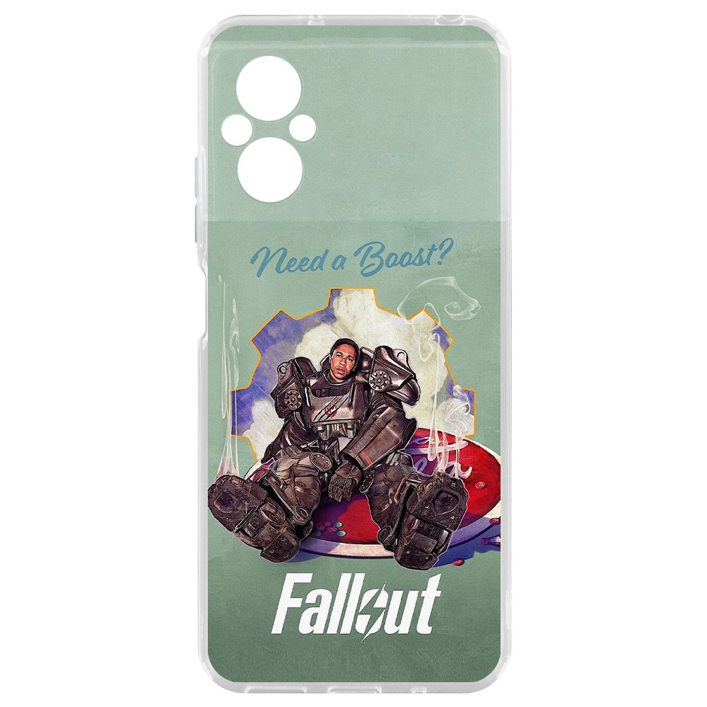 

Чехол-накладка Krutoff Clear Case Фоллаут (Fallout) - Нужно ускорение для Xiaomi Poco M5, Прозрачный