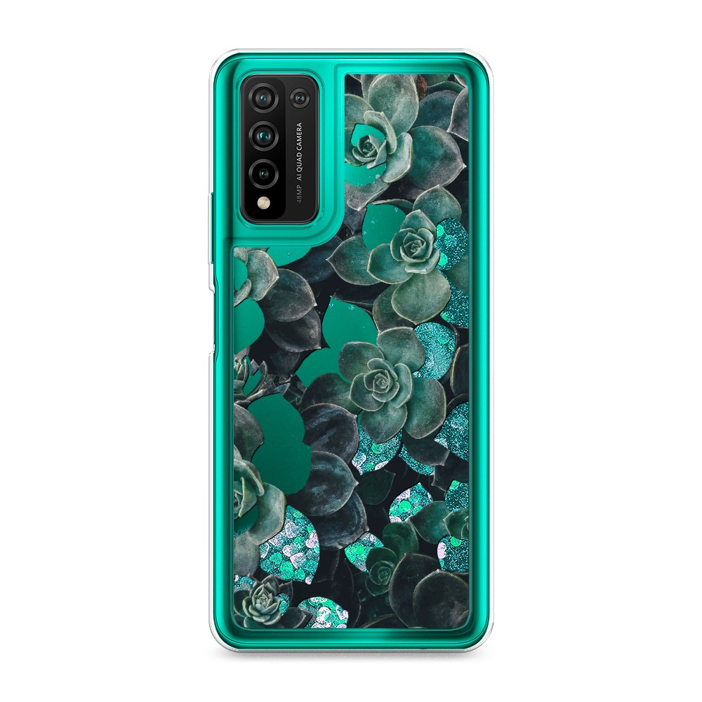 

Чехол Awog "Сукуленты цветные" на Honor 10X Lite, 6104695-1