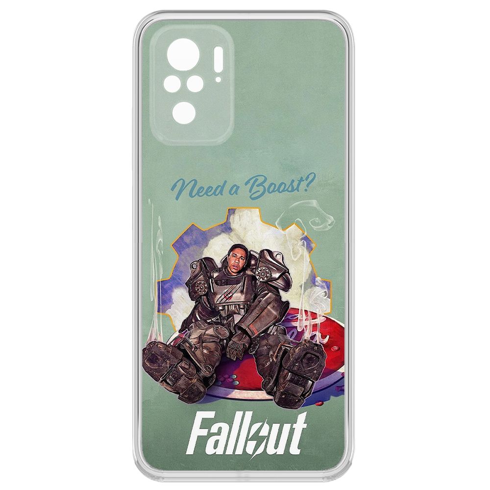 

Чехол-накладка Krutoff Clear Case Фоллаут (Fallout) - Нужно ускорение для Xiaomi Poco M5s