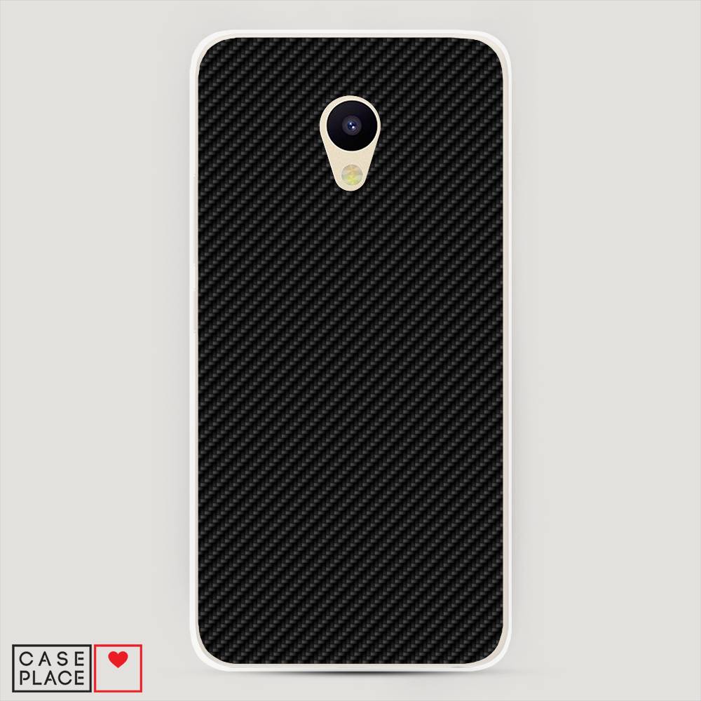 

Чехол Awog "Черный карбон" для Meizu M5, 70750-3