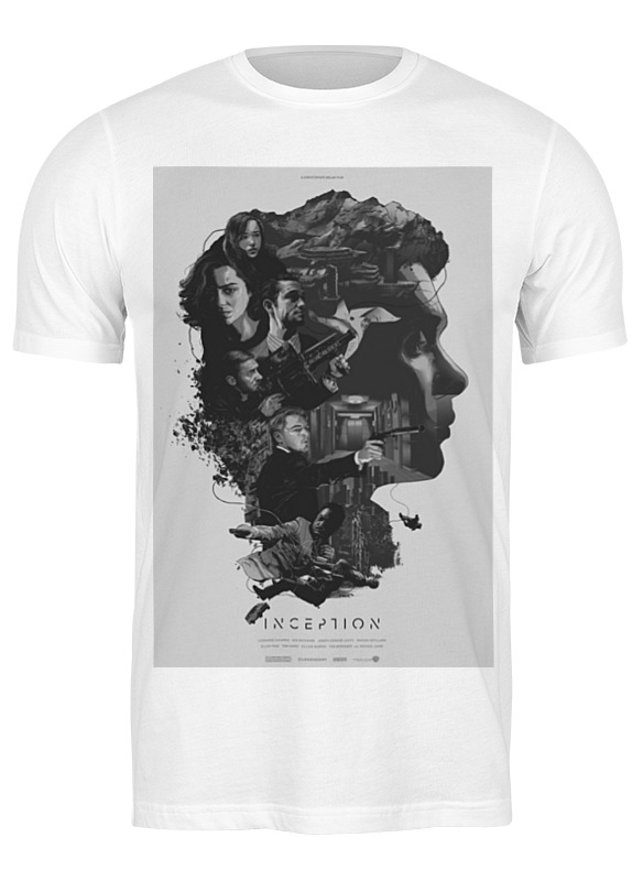 

Футболка мужская Printio Начало / inception белая 3XL, Белый, Начало / inception