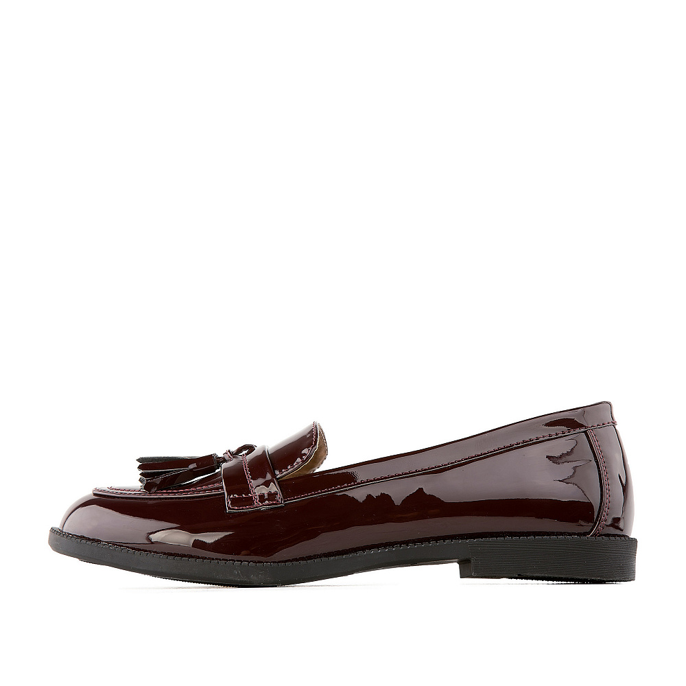 

Лоферы женские INSTREET 203-82WN-007DS бордовые 39 RU, 203-82WN-007DS