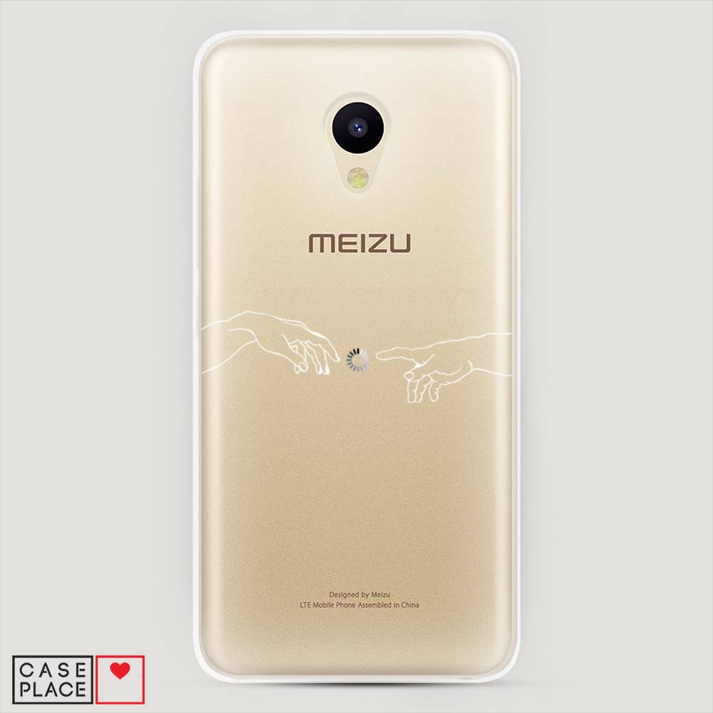 

Чехол Awog на Meizu M5 "Загрузка творения", Белый;серый;прозрачный, 70750-10