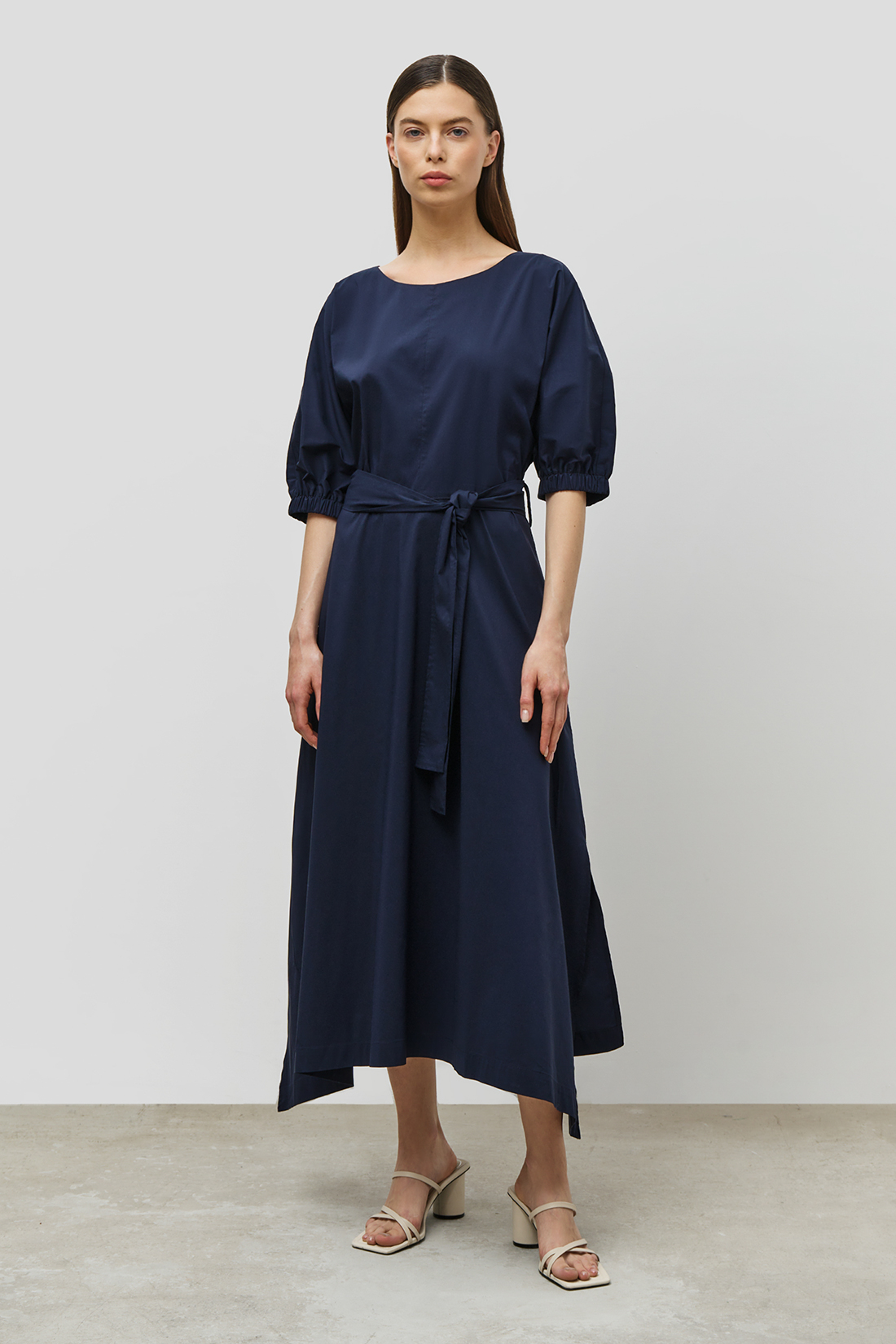 

Платье женское Baon B4523007 синее 2XL, Синий, B4523007