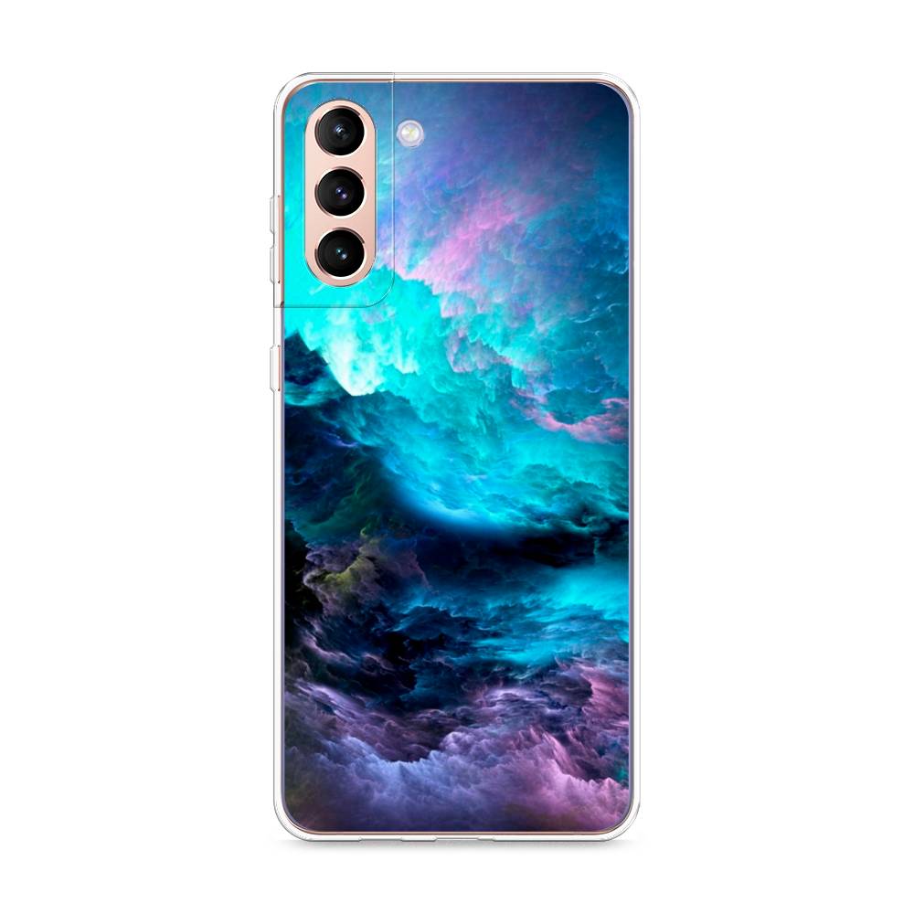 

Чехол Awog на Samsung Galaxy S21 + / Самсунг S21 + "Бирюзовое небо", Разноцветный, 2102150-4