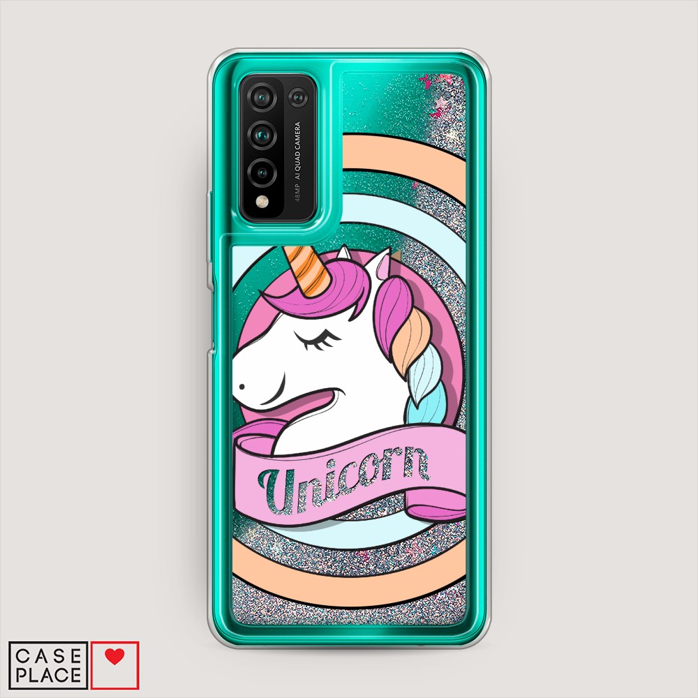 

Чехол Awog на Honor 10X Lite "Unicorn зефирный", Разноцветный, 6104691-1