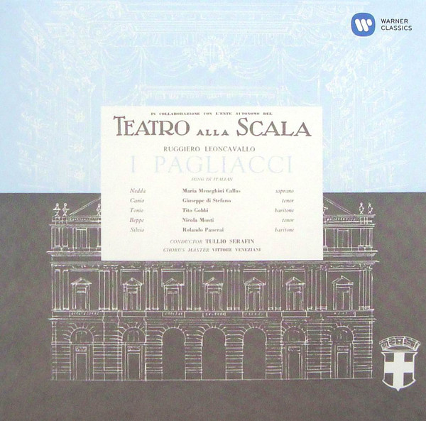 

CALLAS, MARIA: Pagliacci (1954) - Original Jacket Card Sleeves