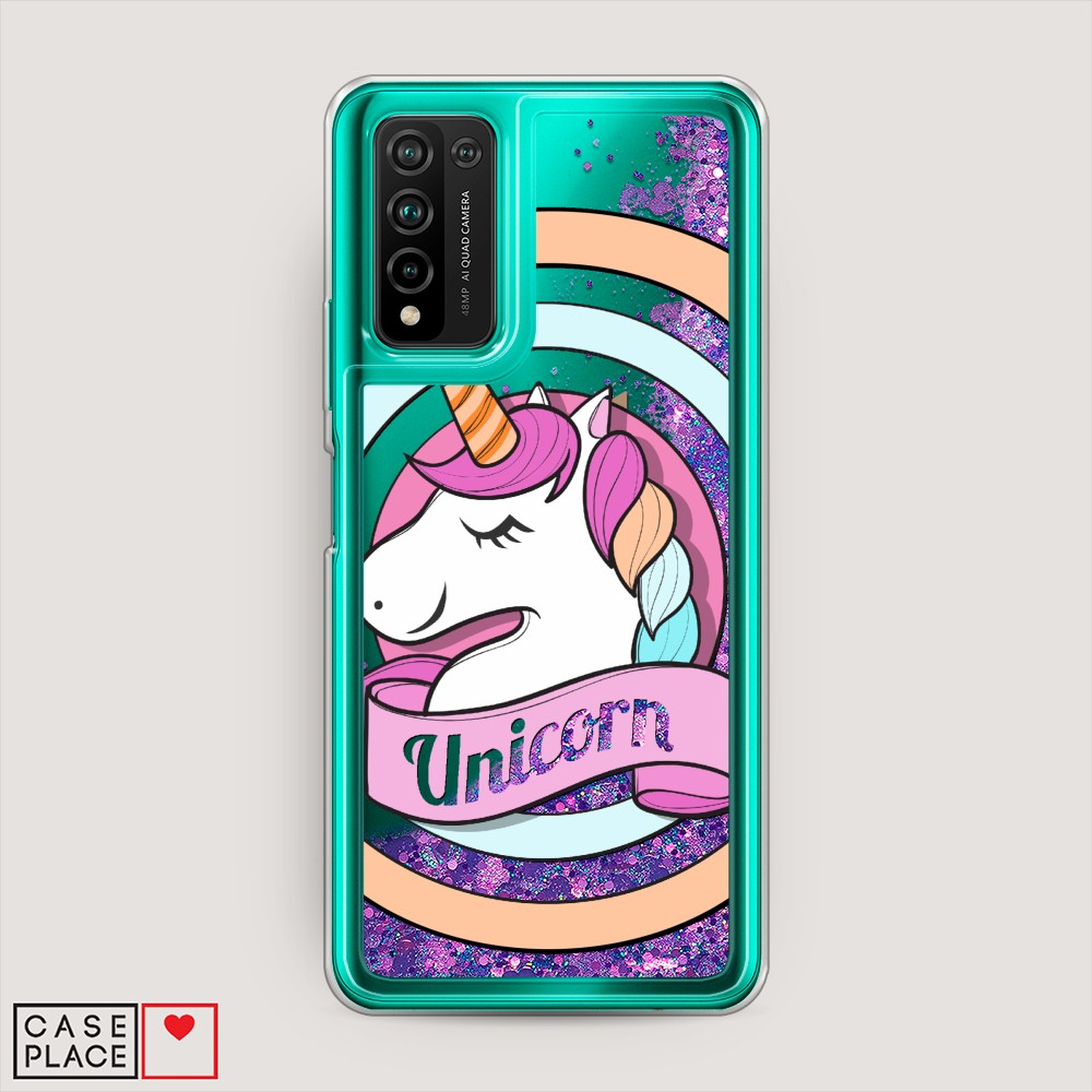 

Чехол Awog на Honor 10X Lite "Unicorn зефирный", Разноцветный, 6104692-1