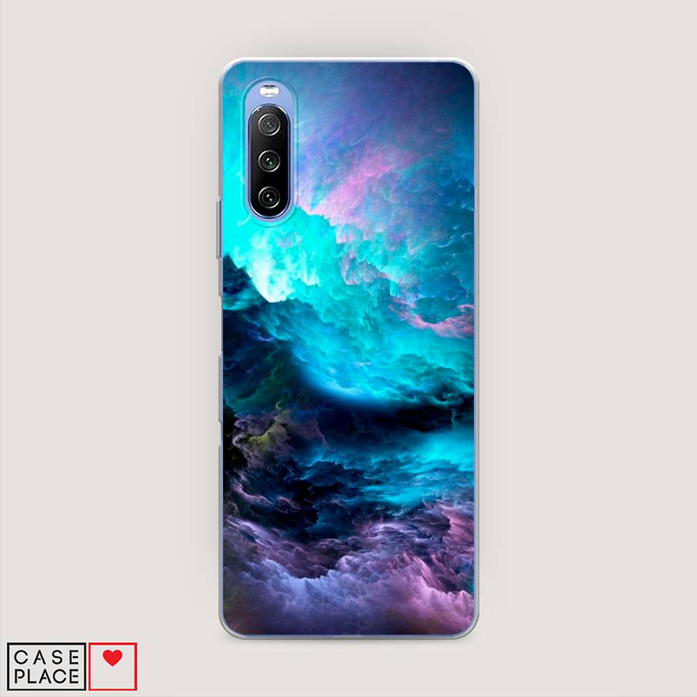 

Чехол Awog на Sony Xperia 10 III "Бирюзовое небо", Разноцветный, 54950-4