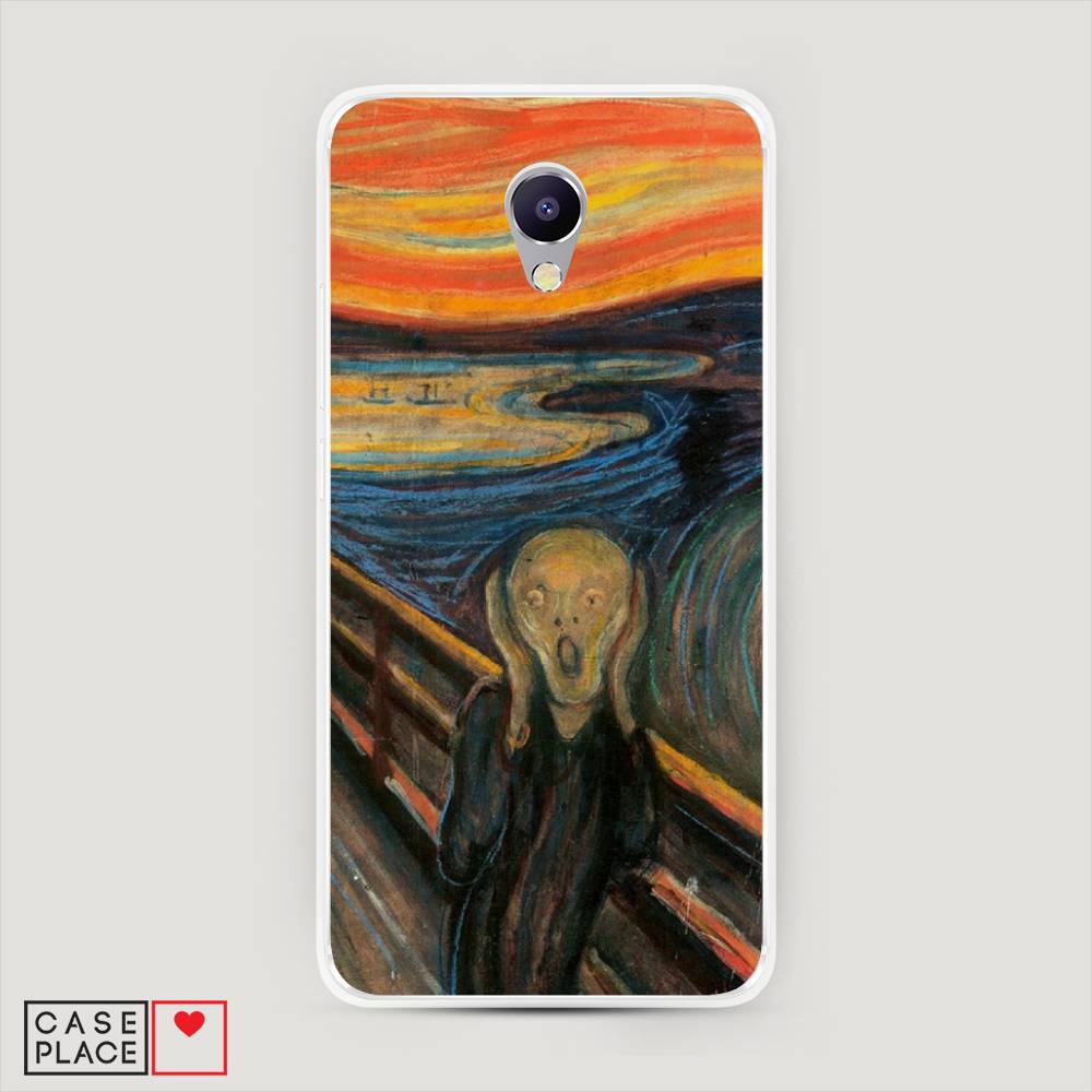 

Чехол Awog на Meizu M5 Note "Крик", Оранжевый;синий;серый, 71650-9