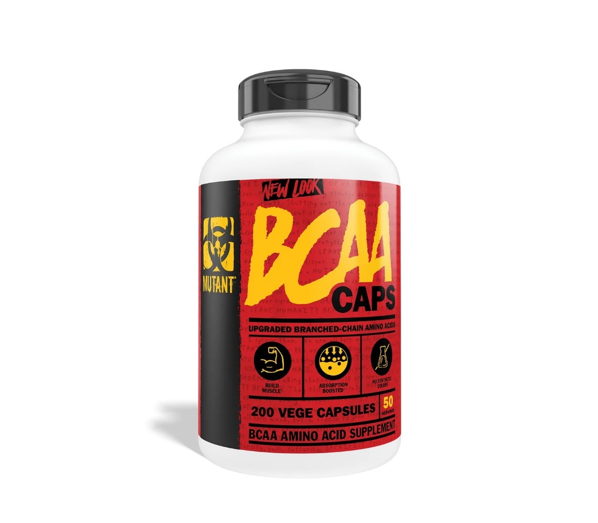 фото Mutant bcaa 200 капсул без вкуса