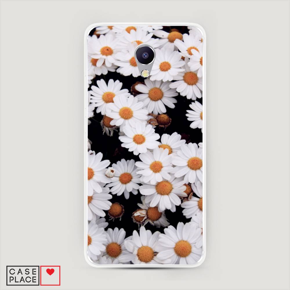 

Чехол Awog на Meizu M5 Note "Ромашковое поле", Белый, 71650-4