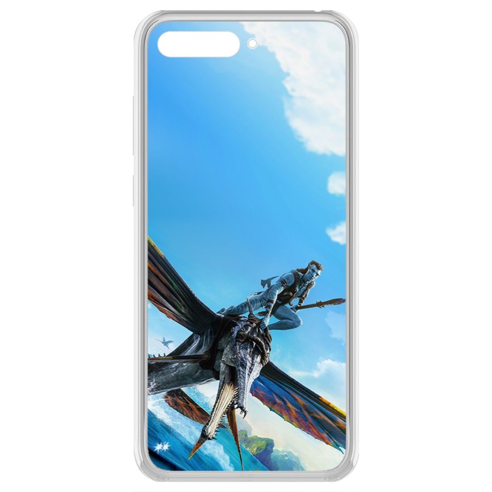 

Чехол-накладка кейс Аватар - Джейк на скимвинге для Huawei Y6 (2018)
