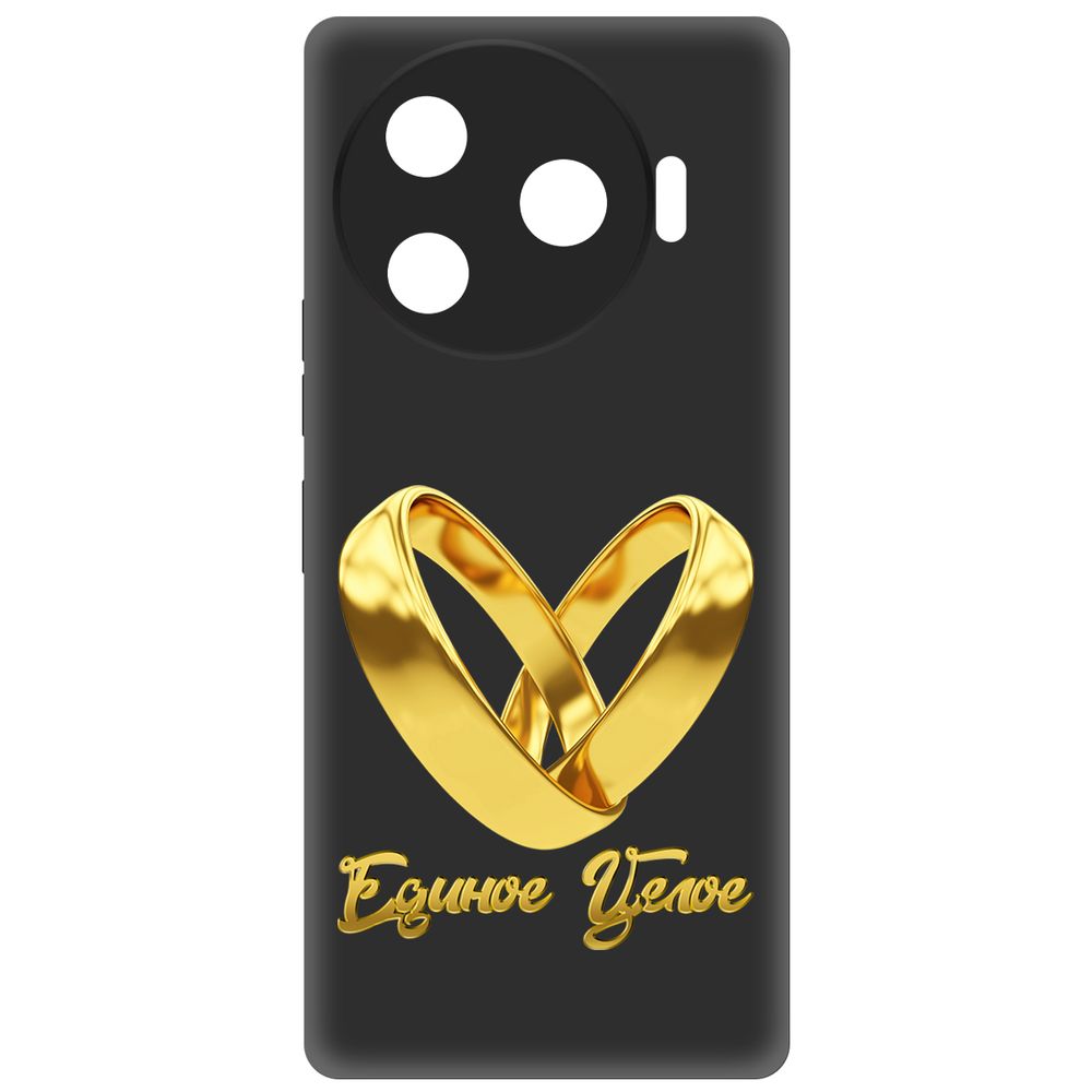 

Чехол-накладка Krutoff Soft Case Единое целое для TECNO Camon 30 Pro 5G черный